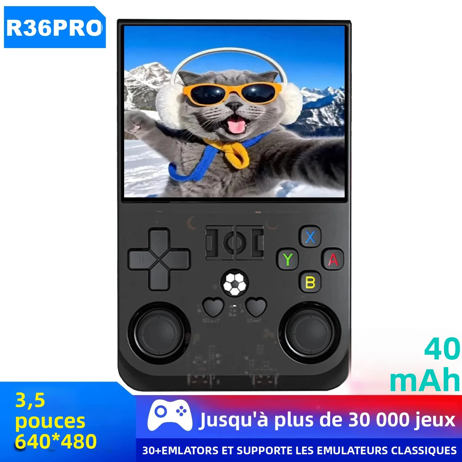 Linux-systeem, IPS-scherm, draagbaar, 64 GB of 128 GB, games, handheld game-videospeler, console_voghion.com
