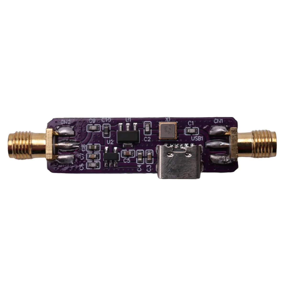 

1090MHz 1.09GHz ADS-B Active SAW Filter &LNA 5V Power Supply Low Noise Amplifier