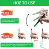 Double Line Outline Pens, Self-Outline Metallic Markers Glitter Writing Drawing Pens For Christmas Card Writing, DIY Art Crafts, 4