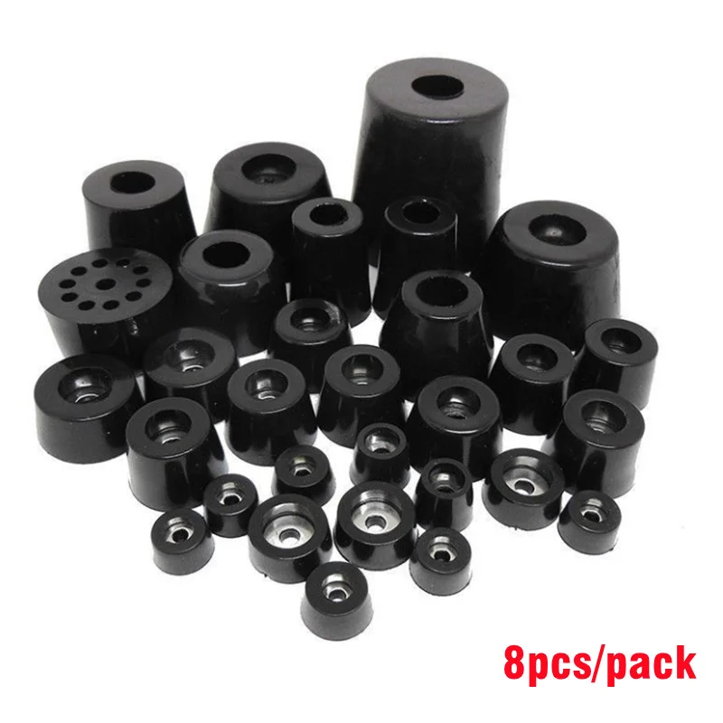 15 Patas De Goma Para Parachoques, Mesa Amplificador, Altavoz, Escritorio O Piernas, D29 X 20 X 24 Mm