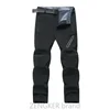 Spring Winter plus size casual pants male thick waterproof trousers sandtroopers big size soft shell pants male 9XL 8XL 7XL 4