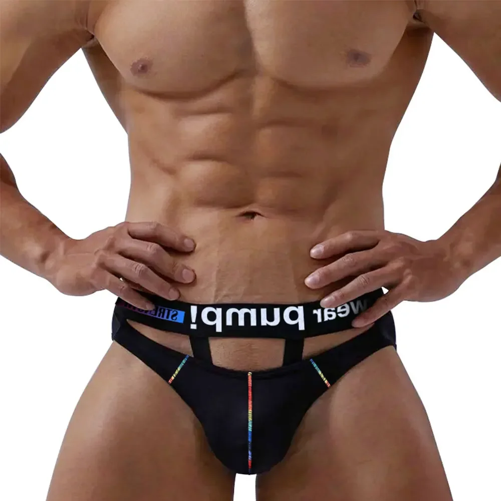 

2023 New Men's Sexy Briefs Underwear Fashion Modal Man Jockstrap Male Underpants Men Briefs MP265