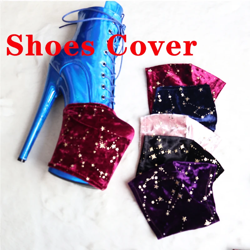High Heels 20cm Platform 10cm Durable Shoes Cover Super High Heels Pole Dancing Boots Protection Cover Training Shoes Protector