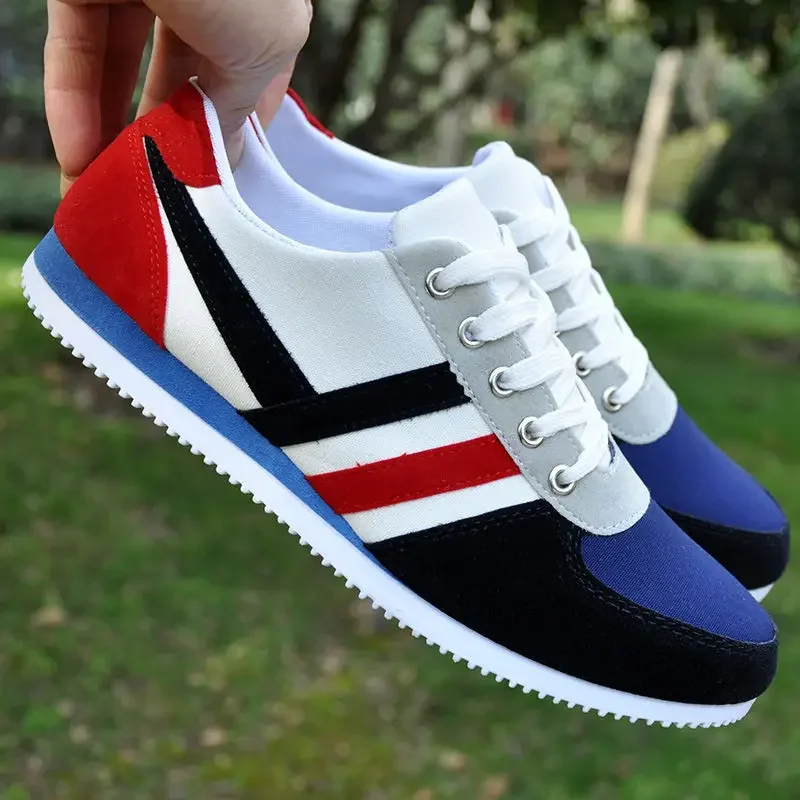 2024 Hot Seller Men Canvas Shoes Man Casual Shoes Sneaker Men Shoe Trainer Men Soft Sole Running Shoe for Man Tenis 4