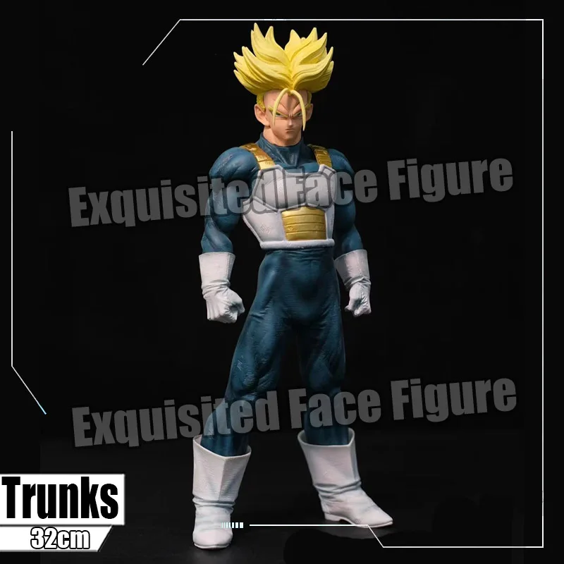 Anime Dragon Ball Z Future Trunks Figure Trunks SSJ Action Figures 32cm PVC Statue Collection