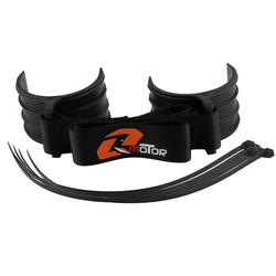 Motorcycle Rescue Sling Strap Kit - Universal Enduro Racing Fender Pull Handle (A front black)