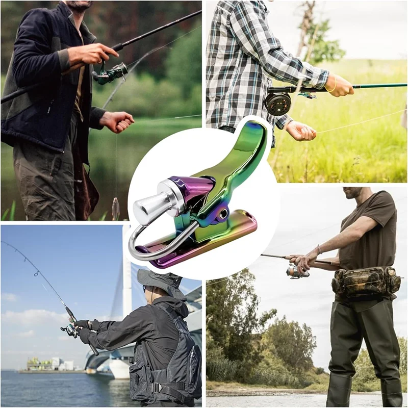 4 Pcs Cast Cannon Surf Fishing Trigger,Aid Sea Fishing Casting Trigger,Cast Ease Pro For Sea Shore Beach