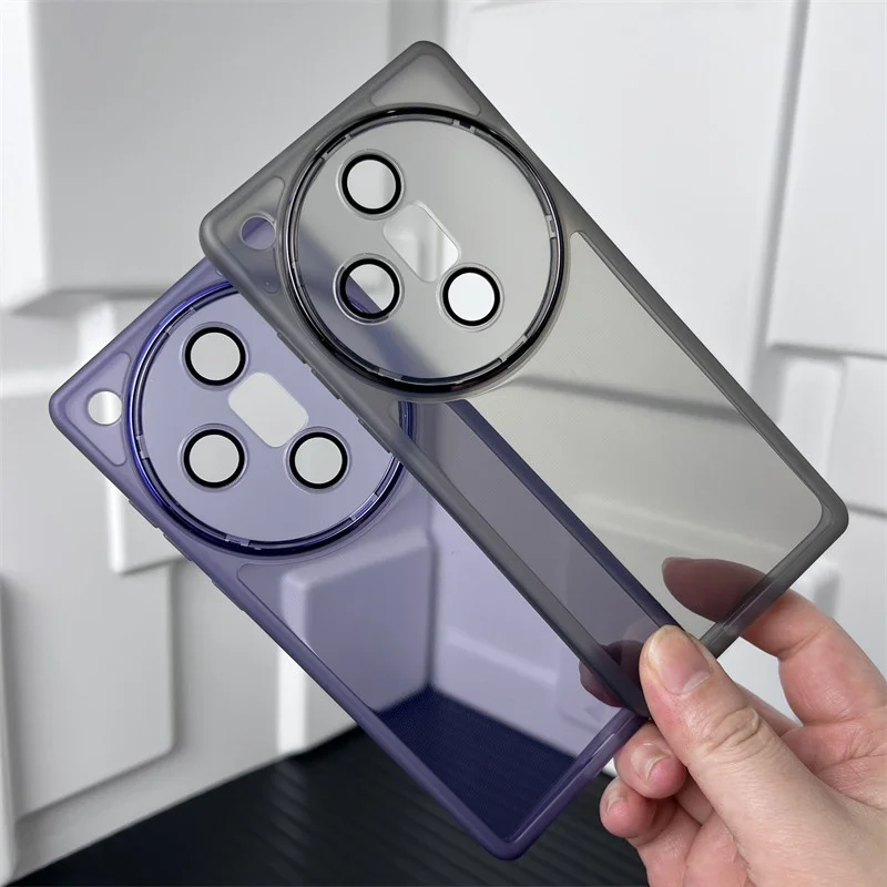 Ultra Clear Soft TPU Protective Case with Lens Guard for OPPO Find X7 Ultra – Full Coverage Transparent Back Cover