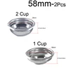 58mm 1 Cup 2 Cup