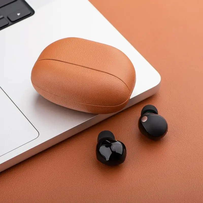Dustproof Couro Earbuds Case Protetor Luva Skin Protector Fone de Ouvido Acessórios Sony Wf1000xm5 - Image 3