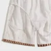 Men'S Quick Dried Shorts Fashion Stripe Male Pants Thin Loose Casual Beach Shorts Drawstring Summer Casual Trousers For Mens 5