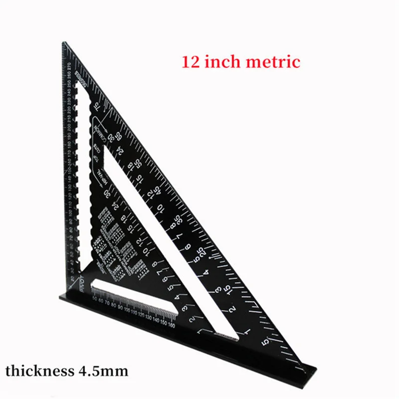 Black 12inch metric