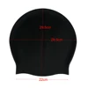 Silicone Extra Large Swimming Cap for Long Hair Braid Waterproof Women Men Ladies African Over Size Huge 3