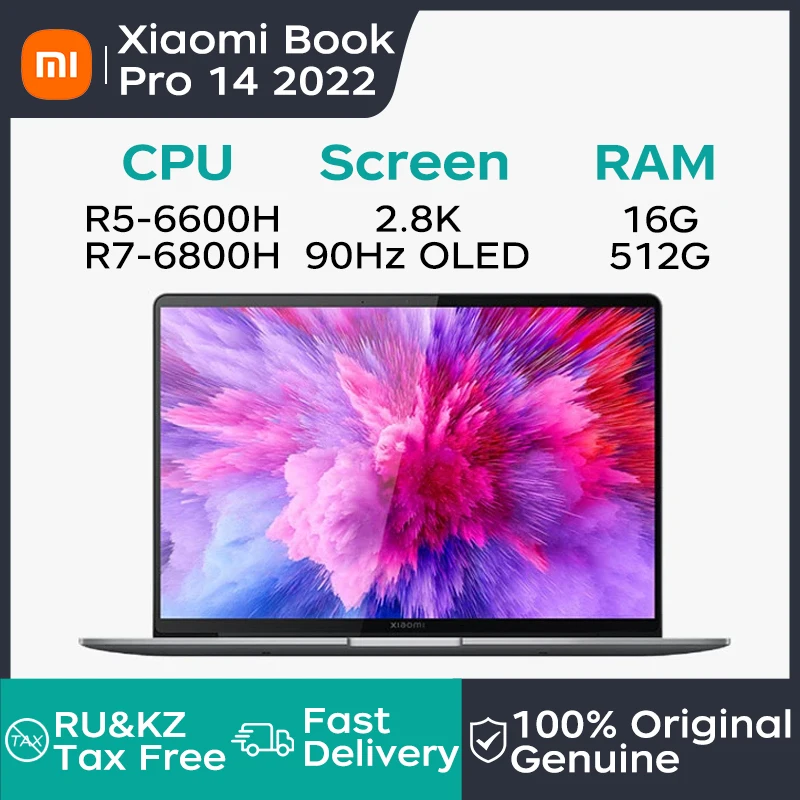 Xiaomi-Laptop-Xiaomi-Book-Pro-14-2022-AMD-14-2-8K-90Hz-OLED-Screen ...