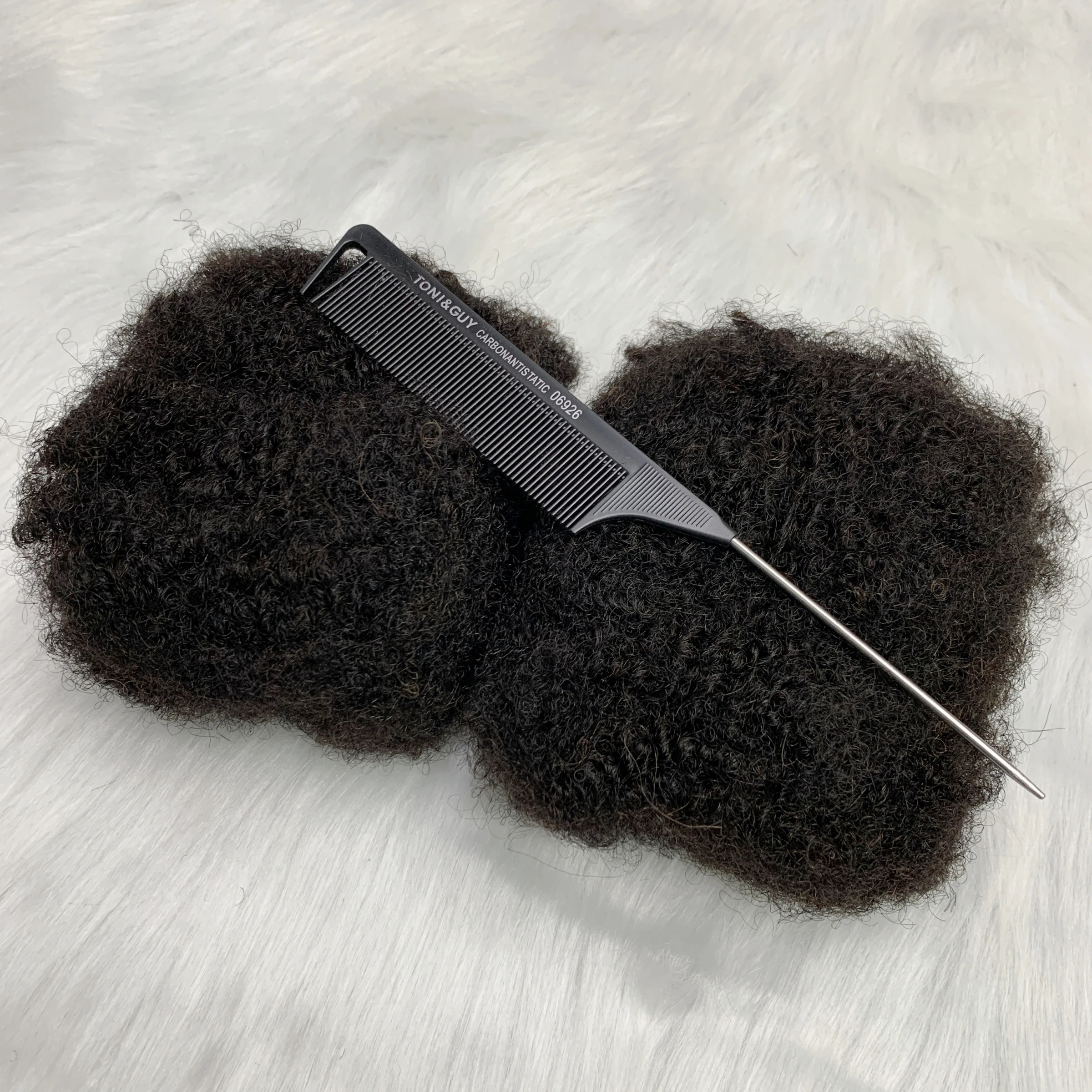 1Pc/30g Remy Bulk Hair No Weft Brazilian Afro Kinky Curly Human Hair Bulk for Braiding Extensions Natural Hai for Locs Braids