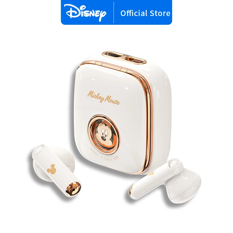 Fone de Ouvido sem Fio Bluetooth Desenhos Animados Bonitos Som Hifi Auriculares Intra-auriculares Esportes Espera Longa Redução de Ruído Disney-q7