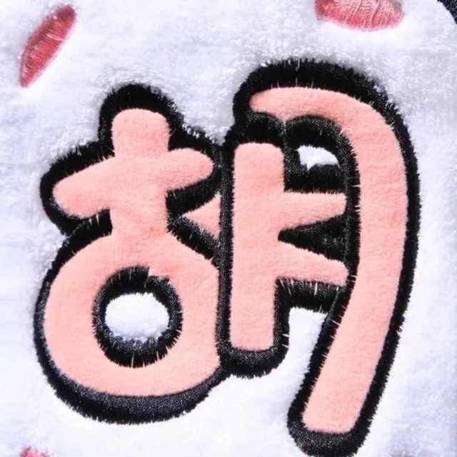 Easy To Clean Absorbent Hand Towel Cartoon Comfortable Bathroom Towel Hanging Breathable Handkerchief Cloth Kitchen 3
