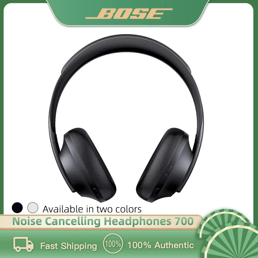 Bose Headphones 700, Noise Cancelling Bluetooth Over-Ear Wireless  Headphones with Built-In Microphone for Clear Calls and Alexa Voice  Control, Silver
