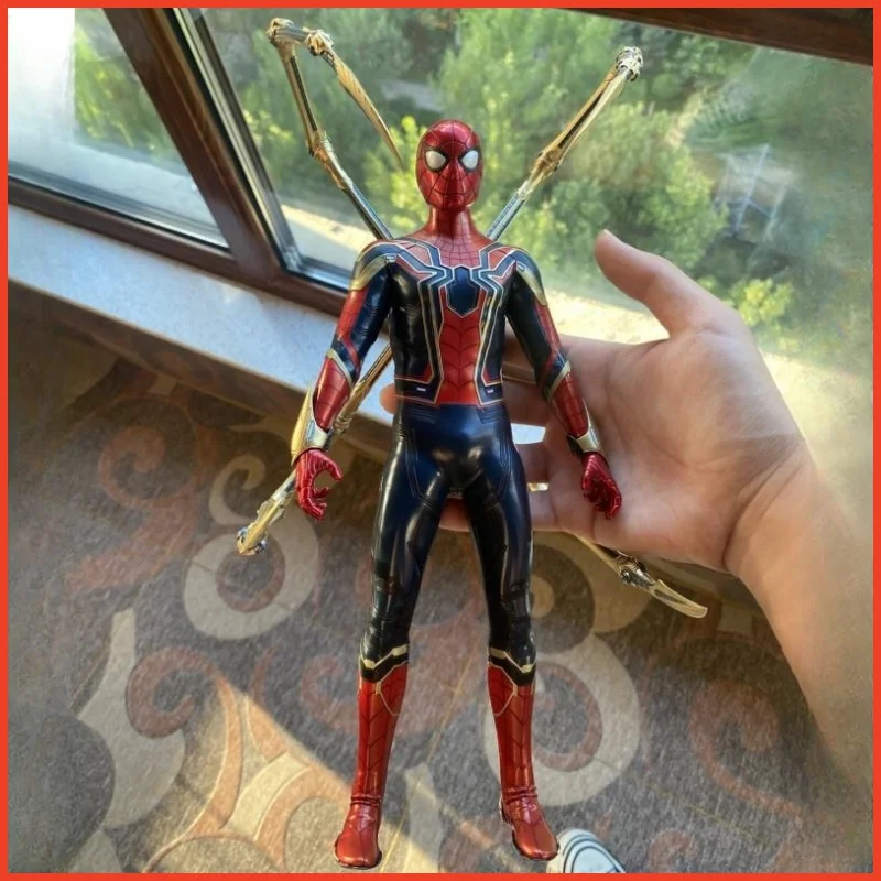 

Ht Hottoys Mms482 Spider-man Avengers: Infinity War Anime Figure Model Collecile Action Kids Toys Gifts