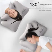 Full Sleeping Position Pillow Memory Cotton Pillow Multi-functional Partition Zero-pressure Deep Sleeping Side Sleeping Adult 1