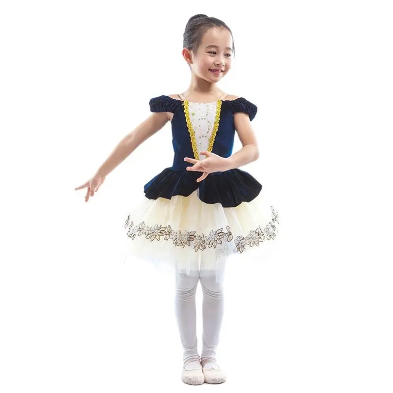 

Adult navy blue velvet top ballet tutus, romantic ballet tutu. dance costumes girl ballerina dance costume tutu