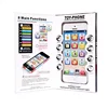 Kids Early Educational Mobile Phone Toy Children English Learning Music Cellphone with Light and Sound for Baby Infant Gift 1