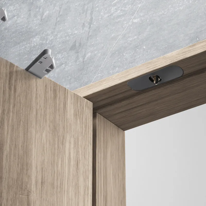 Invisible Hydraulic er Silent Door Closer Invisible Home Interior Household Hidden Type Hidden Wooden Door Closing Artifact