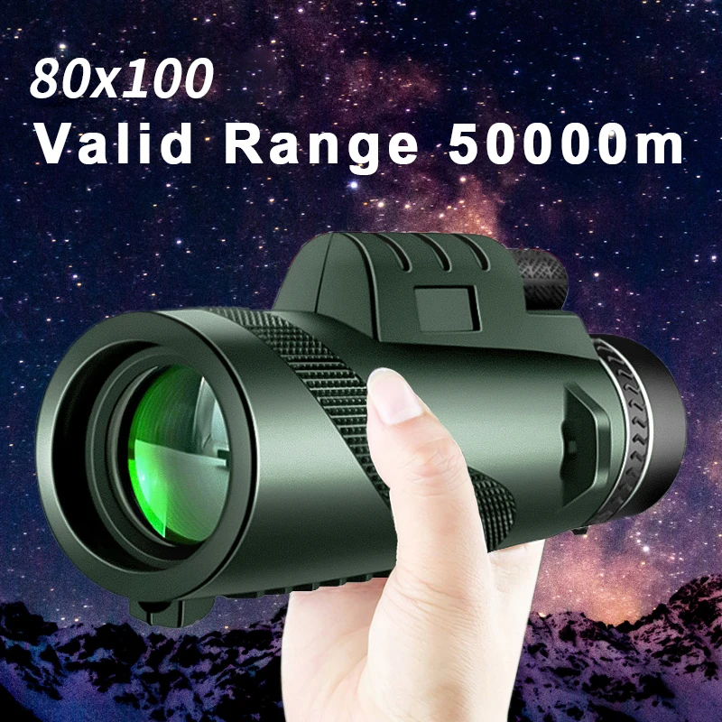 Téléscope Monoculaire, innislink 12X50 Monoculaire Puissant HD Longue