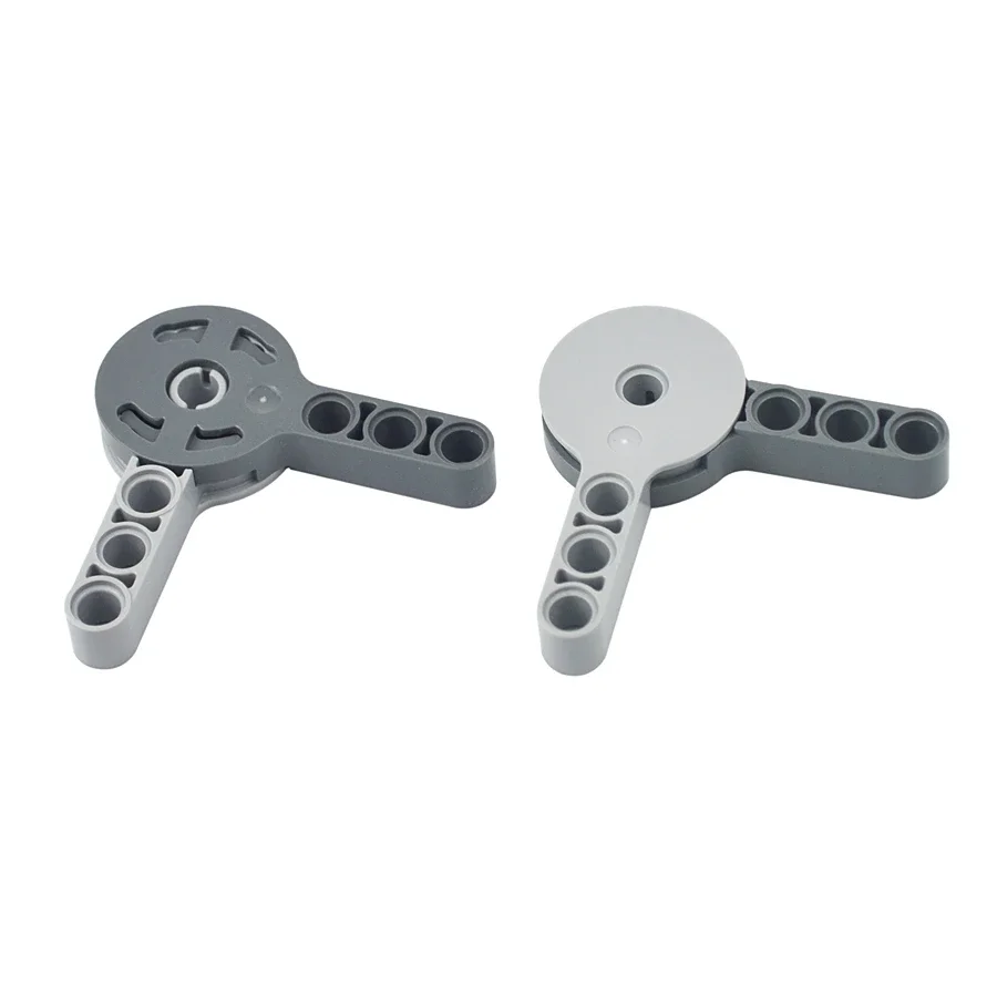 4Set Moc Building Block Round Rotation Joint Disk Con 3M Beam Parti Tecniche Compatibili Con 44224 44225 Per Giocattoli Per Bambini