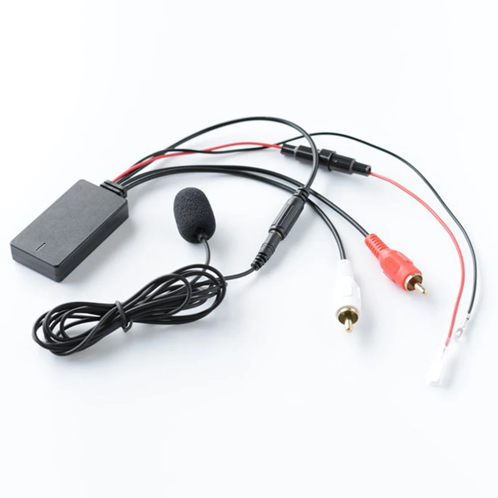 

1x Bluetooth-совместимый автомобильный SUV Радио стерео аудио кабель адаптер 2RCA разъем музыка AUX запасная часть для автомобиля