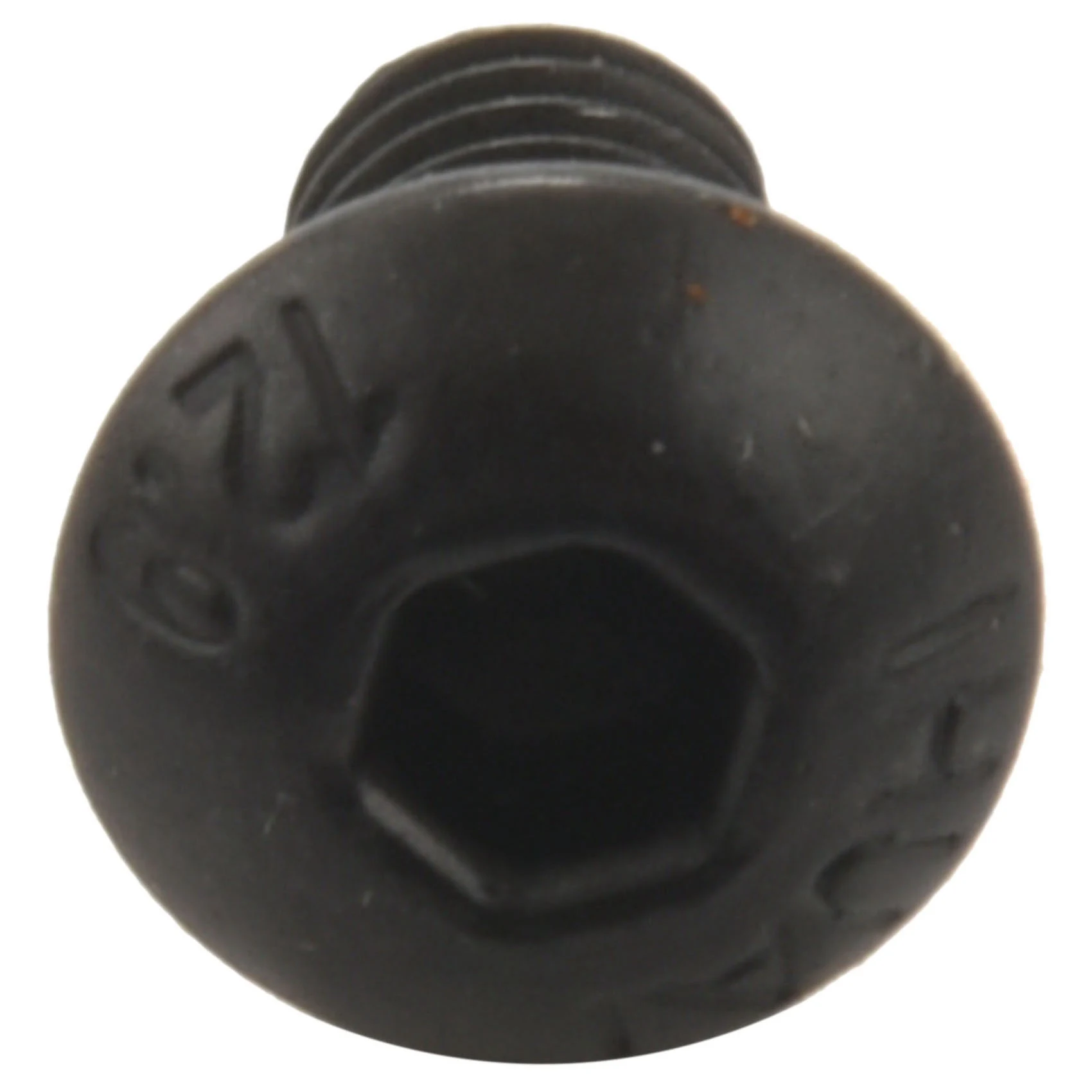 Cabeza de botón hexagonal, Perno de rosca, negro, 50 piezas, M5 X 8mm