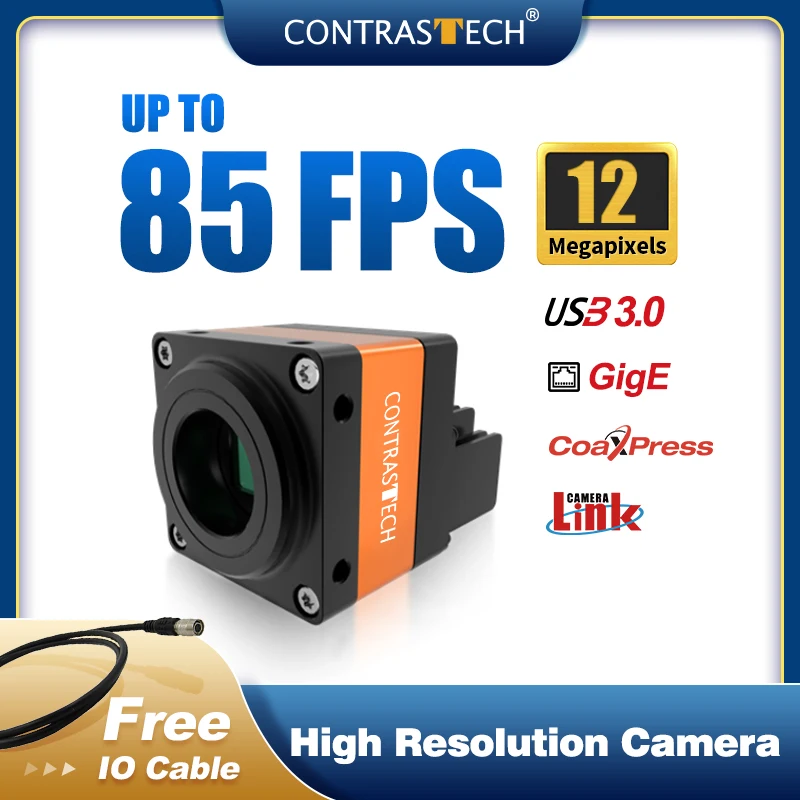 고해상도 글로벌 셔터 영역 스캔 카메라, 머신 비전용 CMOS SP-12000M-CXP4, 12MP 공장 판매