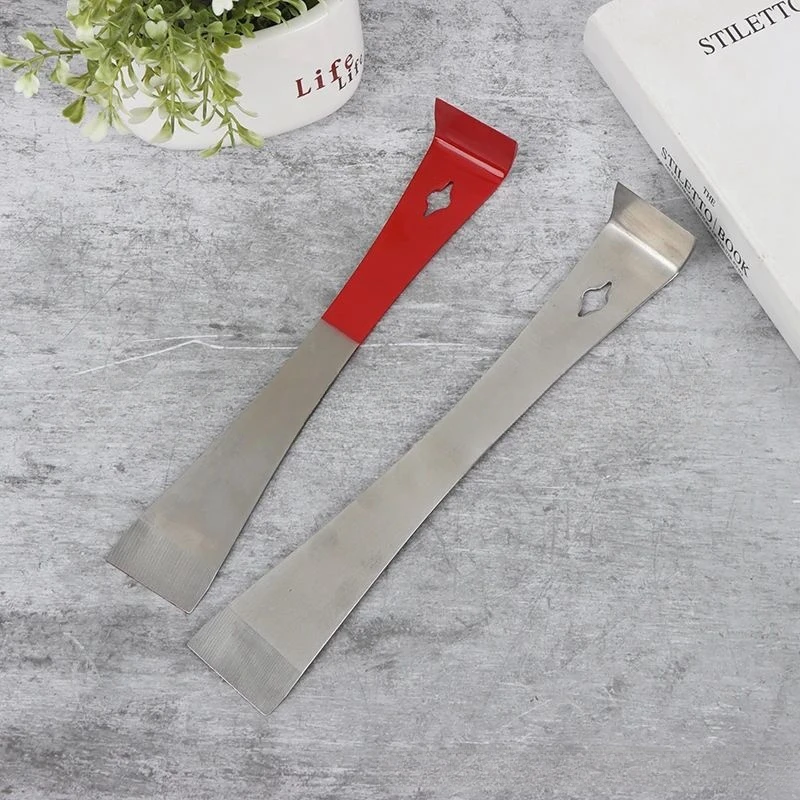 Description Picture 6 of item1Pcs Beekeeping Equipment Red 26cm Stainless Bee Hive Tool Frame Lifter and Scraper J Shape Hook Beekeeper Tool Scraping Knife