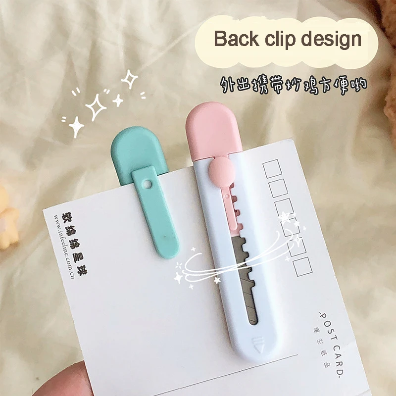 Kawaii Box Cutter Cute Utility Knife Cat Paw Express Box Cutter