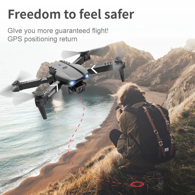 E99 K3 Pro HD 4k Drone Camera High Hold Mode Foldable Mini RC WIFI Aerial  Photography Quadcopter Toys Helicopter - AliExpress