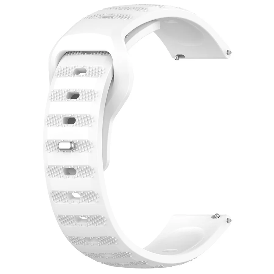 Versatile 22mm Silicone Smartwatch Replacement Strap
