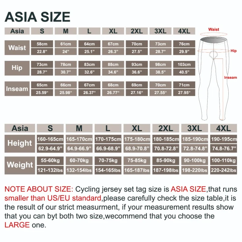 X-TIGER Cycling Pants 5D Gel Pad Shockproof Men Pro Lycra MTB Mountain Road Bike Pants Breathable Bicycle Tights