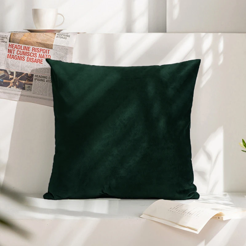 Luxurious Velvet Cushion Cover for Sofa - Nordic Decorative Pillow Cover, 30x50cm