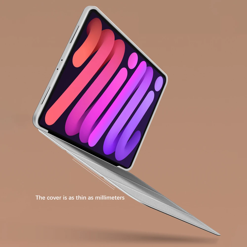 For iPad mini 6 Case Silicon Soft Back Cover iPad mini 6 Mini 6th Generation Shockproof Protective Case cover ipad case