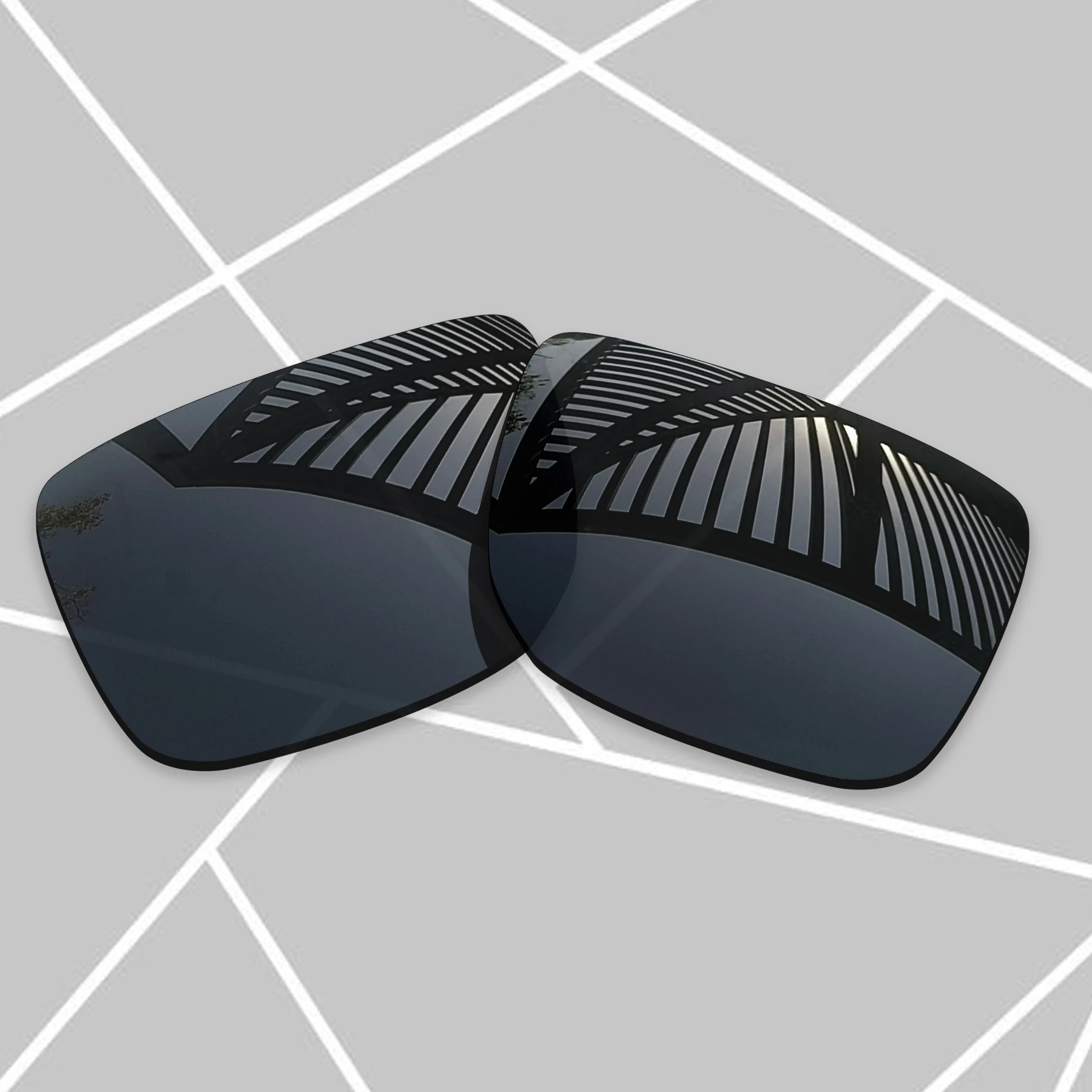 Lentes de substituição aprimoradas polarizadas E.O.S compatíveis com óculos de sol EMPORIO ARMANI EA1153-56 3001 56mm - Múltipla escolha