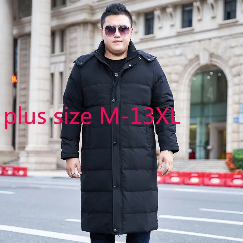 

New Arrival Fashion High Quality Down Jacket Men Super Large Thickened Coat Casual Winter Plus Size L-9XL 10XL 11XL 12XL 13XL