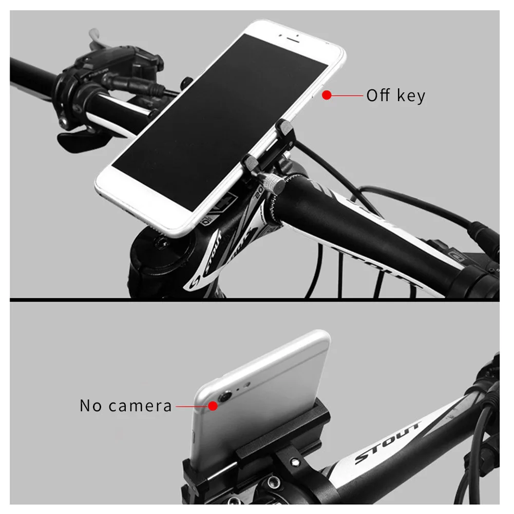 GUB Adjustable Anti-Slip Mobile Phone Stand Holder Clip Stand Mount Bracket for Xiaomi Mijia M365 &M365 Pro bicycle accessories
