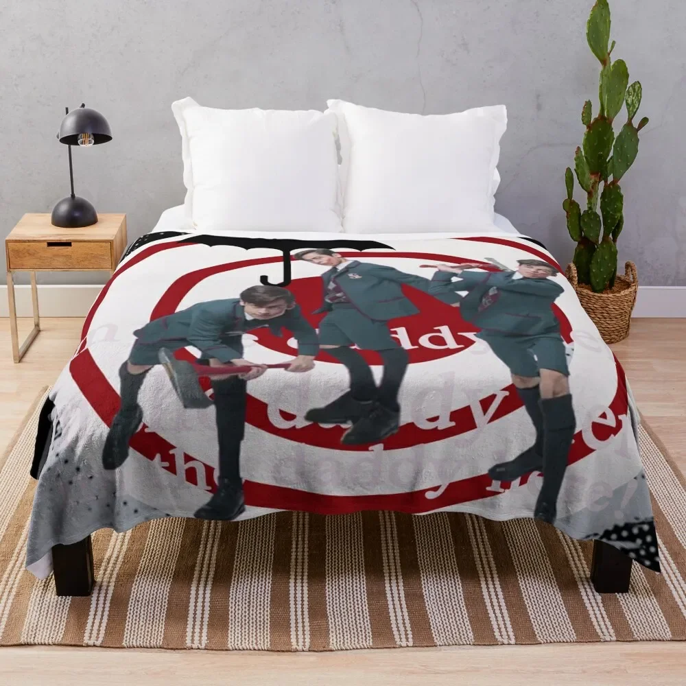 Numero 5 The Umbrella Academy Im The Daddy Qui! Coperte E Coperte Da Tiro Extra Large Per Coperte Per Bambini
