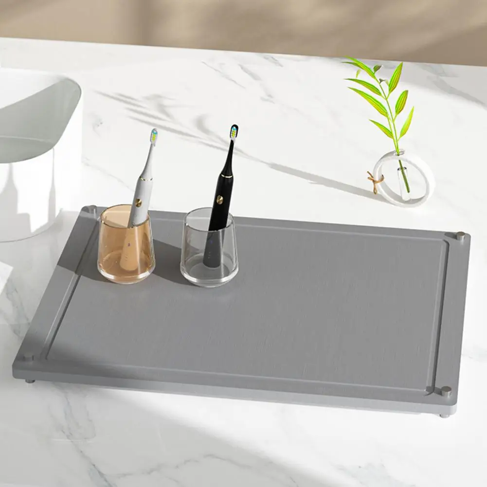 

Быстросохнущий коврик для мытья посуды, органайзер для туалетных принадлежностей, Быстросохнущий держатель для хранения туалетных принадлежностей, кухонный коврик