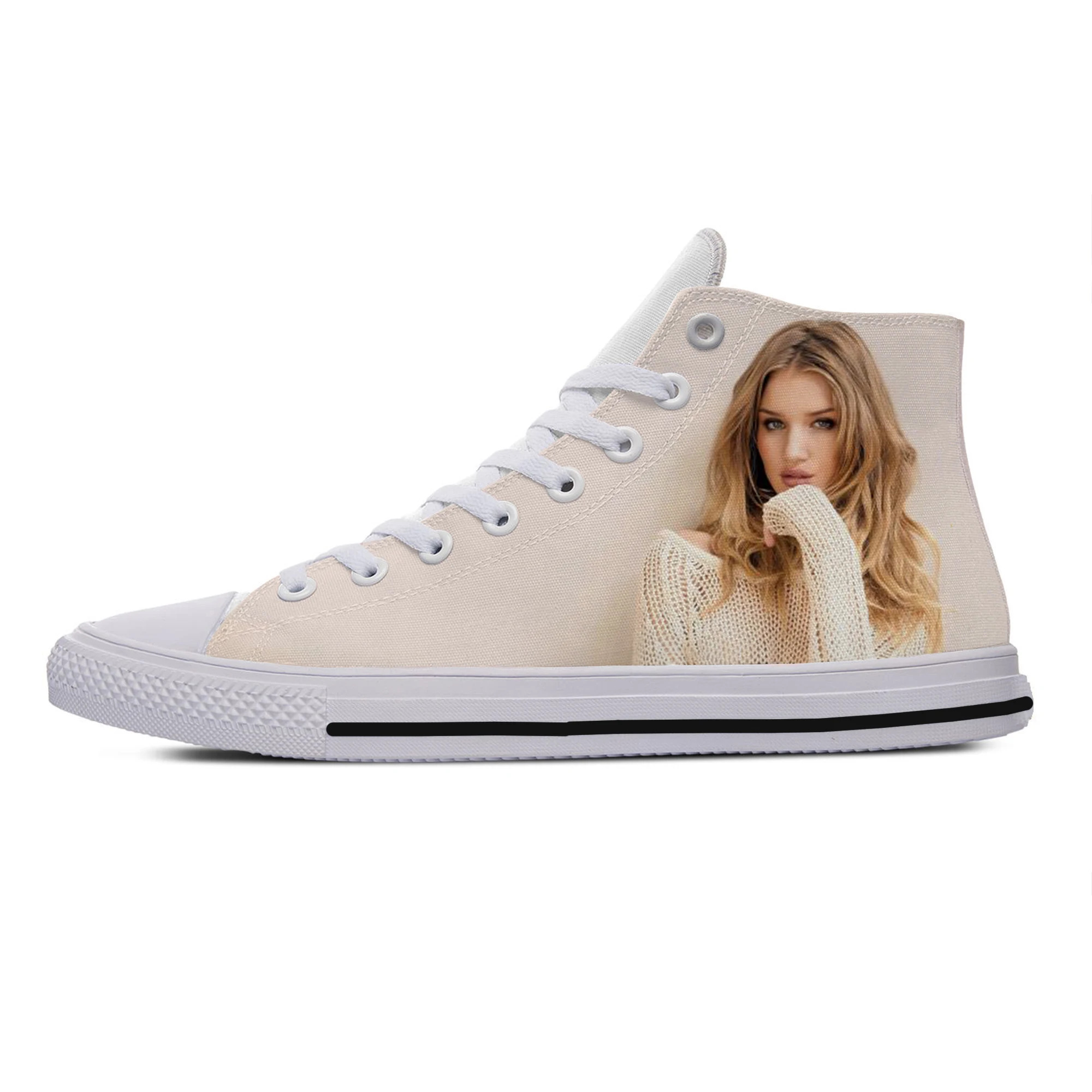 Hot Cool Fashion Funny High Quality Sneakers Handiness Cool Casual Shoes Men Women Rosie Huntington Whiteley Latest Board Shoes