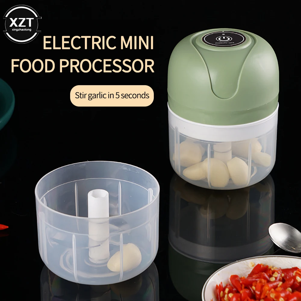 Food Chopper Electric Vegetable Chopper 4 In 1 Handheld Food Processor USB Rechargeable For Garlic Chili Onion Ginger Meat From Mingjing03, $8.41 Onion Chopper