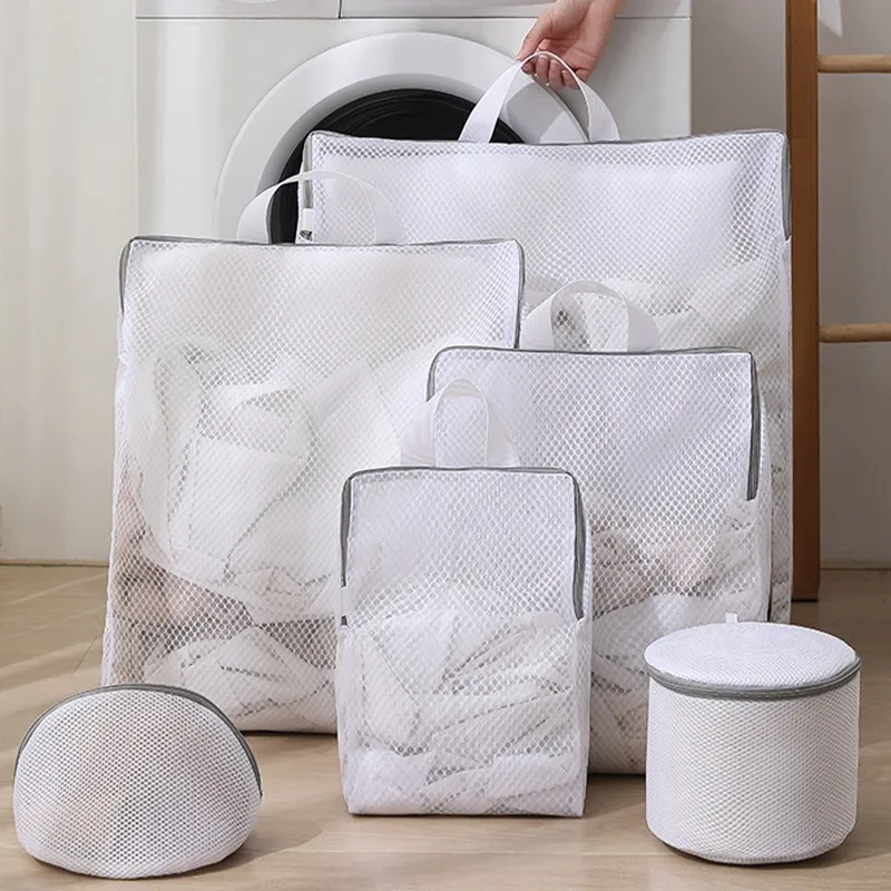 Upgraded Reusable Laundry Hand Bags 5