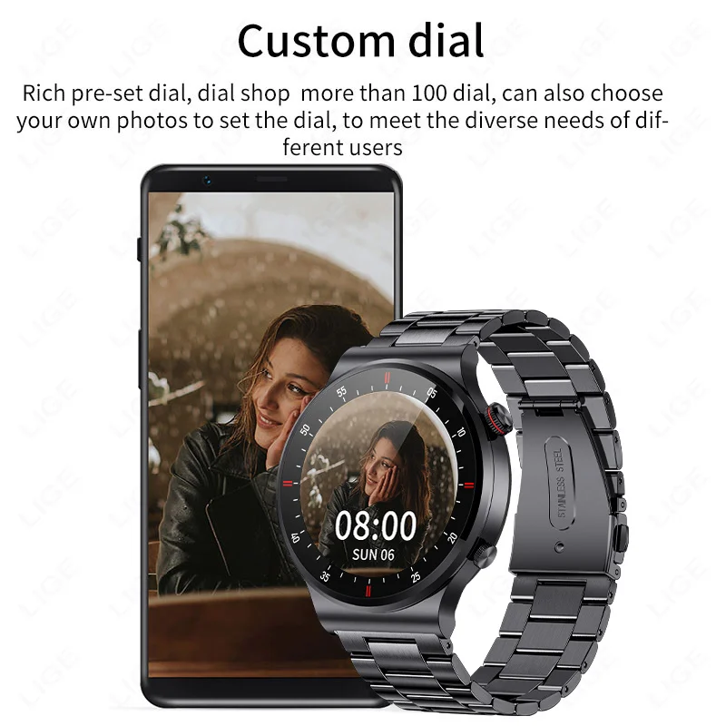 LIGE  ȭ Ʈ ð  ü ȭ    ǰ  IOS ȵ̵忡   SmartWatch