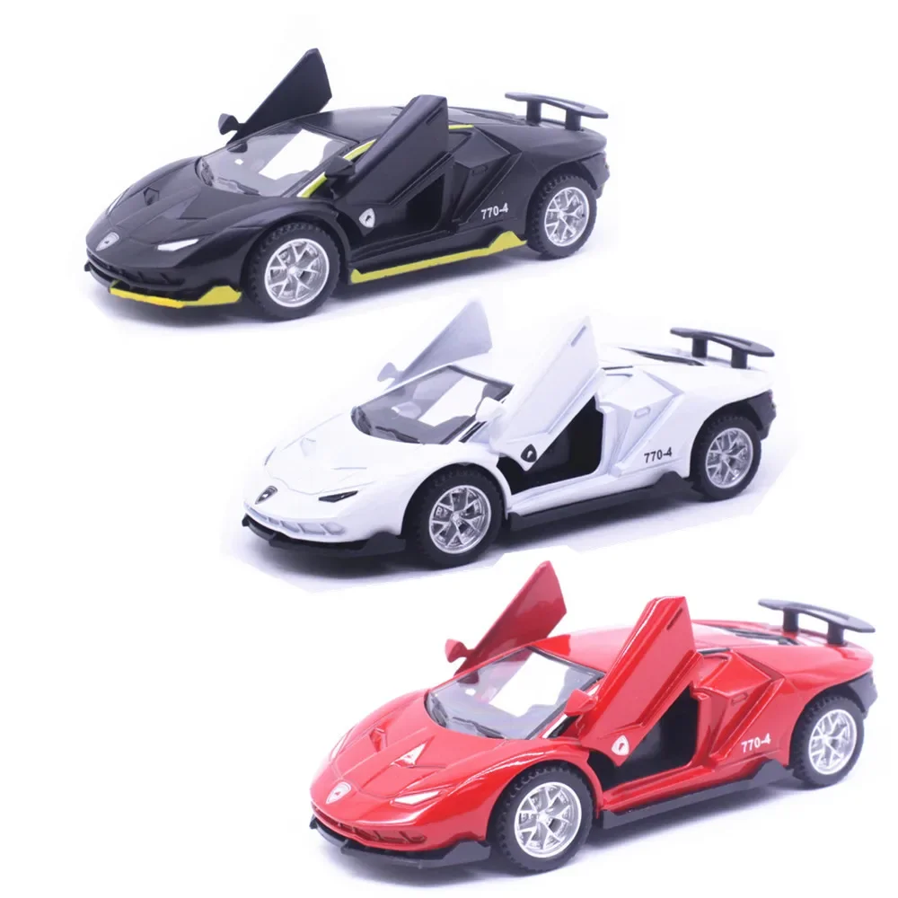 

1 Pcs New Can Open The Door Alloy Lambo Children's Toy Model Car Interesting Toy Car Boy Children's Birthday Gift