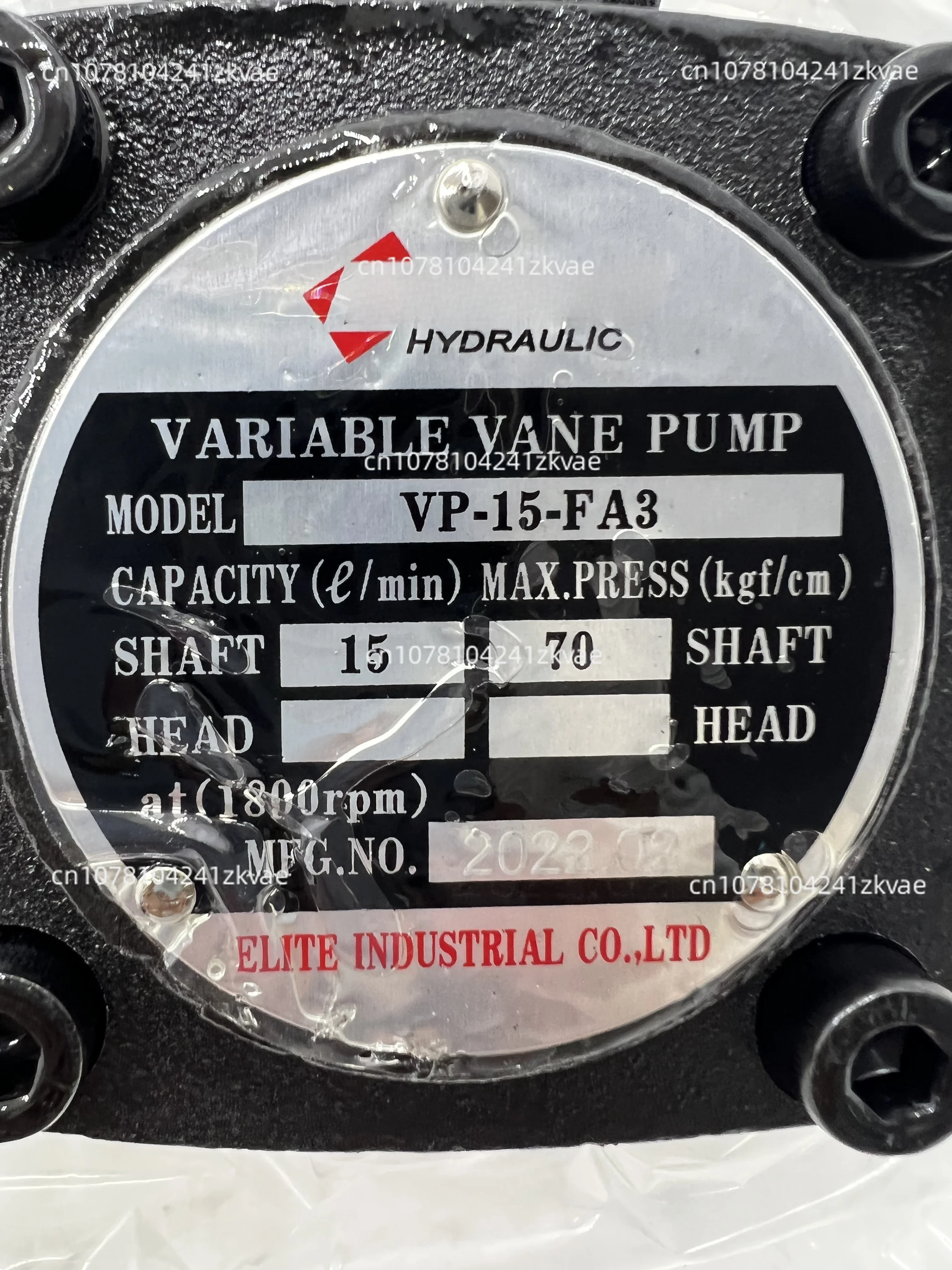 

VP-08 VP-12 VP-15 VP-20 Vane Pump